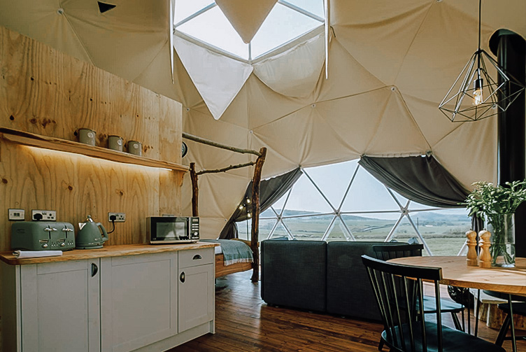 Izolace glamping