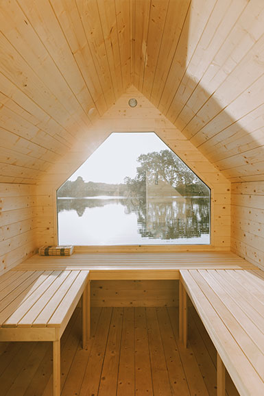 mobilni sauna na kolečkách